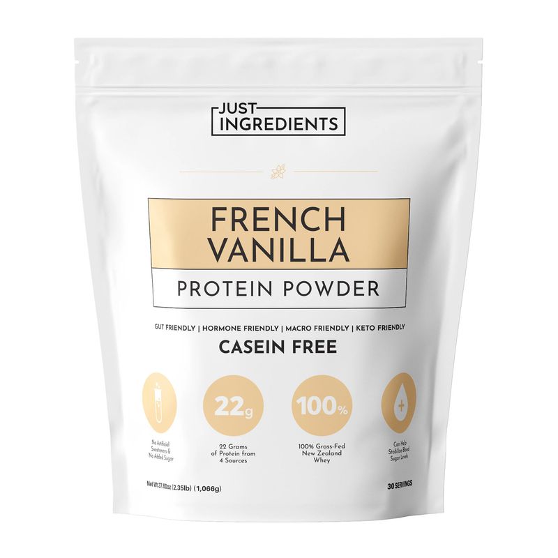 Just Ingredients – French Vanilla Protein Powder