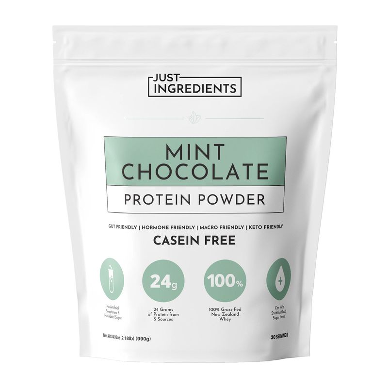 Just Ingredients – Mint Chocolate Protein Powder