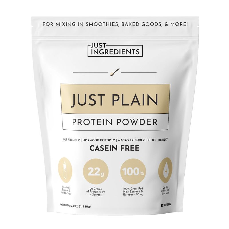 Just Ingredients – Just Plain Protein Powder