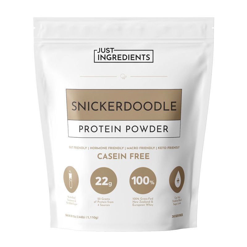 Just Ingredients – Snickerdoodle Protein Powder