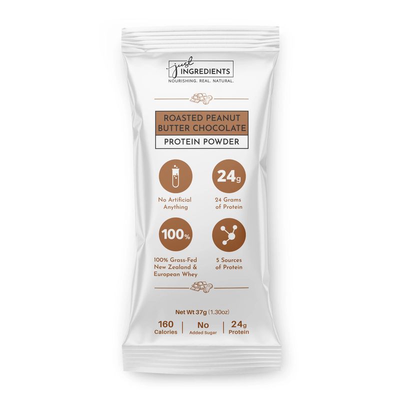 Just Ingredients – Roasted Peanut Butter Protein Powder – Stick