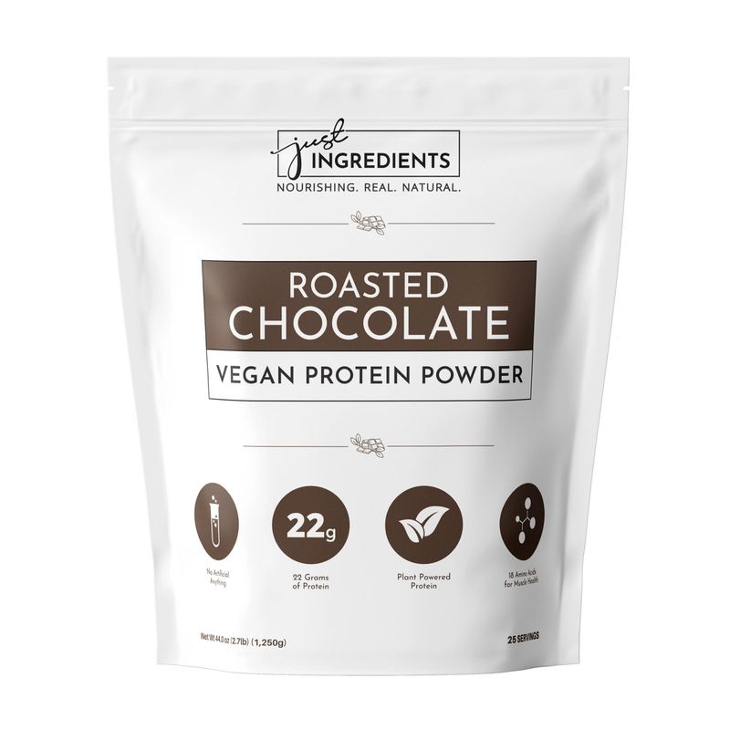 Just Ingredients – Vegan Roasted Chocolate Protein Powder