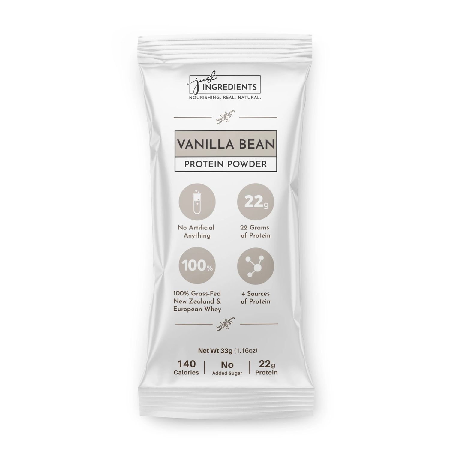 Just Ingredients – Vanilla Bean Protein Powder – Stick