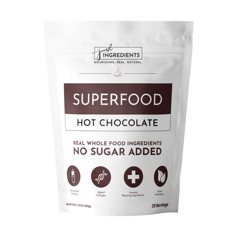 Just Ingredients – Superfood Hot Chocolate