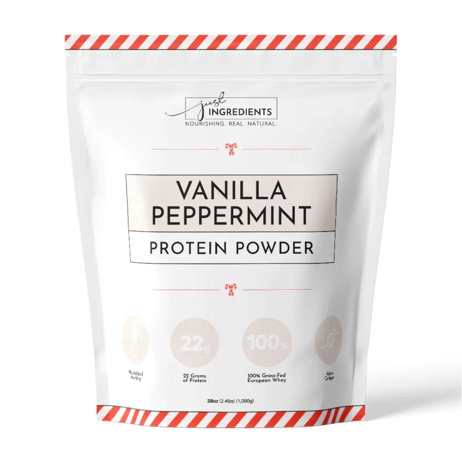 Just Ingredients – Vanilla Peppermint Protein Powder