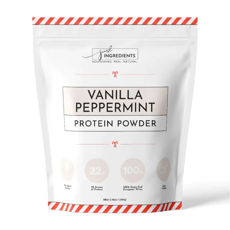 Just Ingredients – Vanilla Peppermint Protein Powder