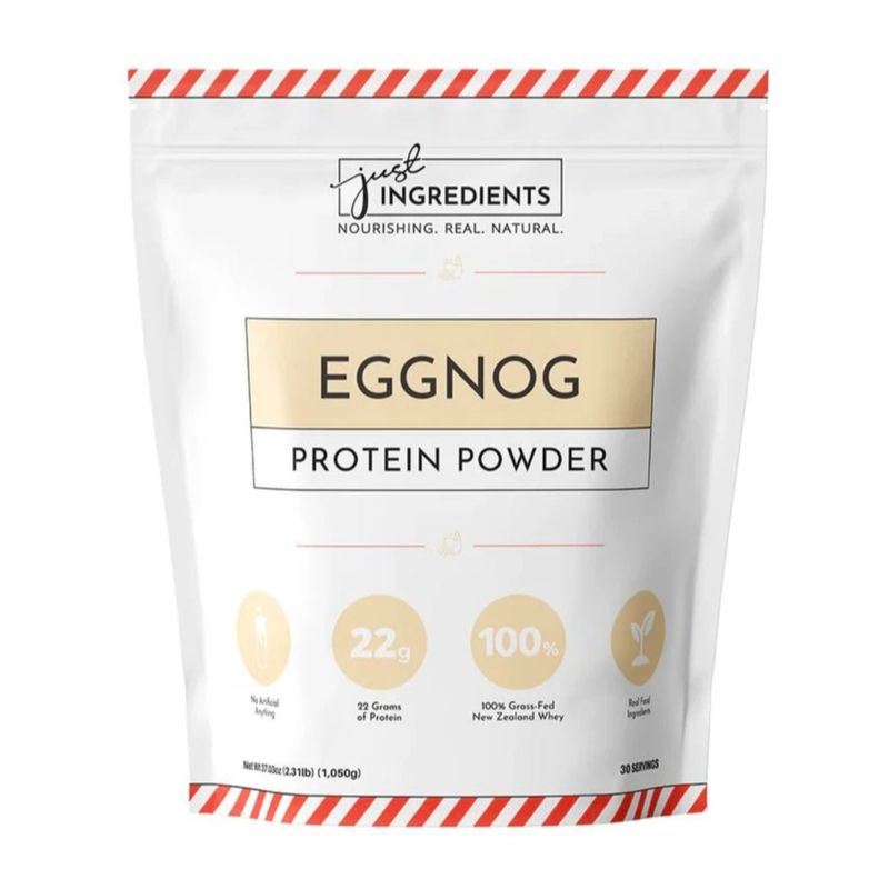 Just Ingredients – Eggnog Protein Protein Powder