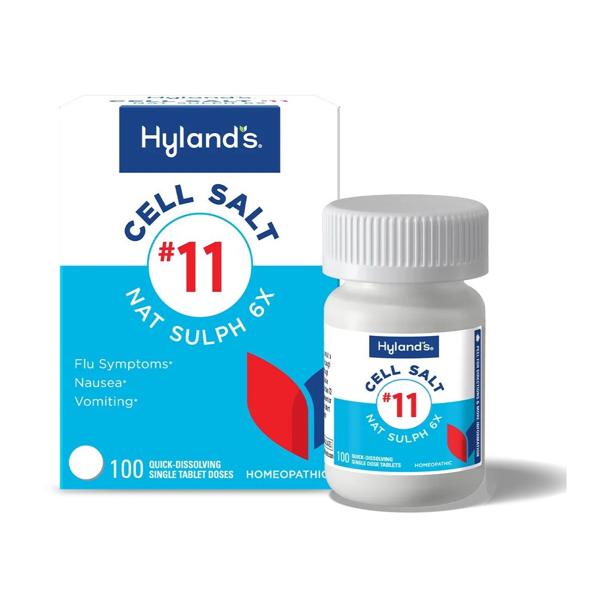 Hyland&#39;s #11 Nat Sulph - 6x 100 Tablets
