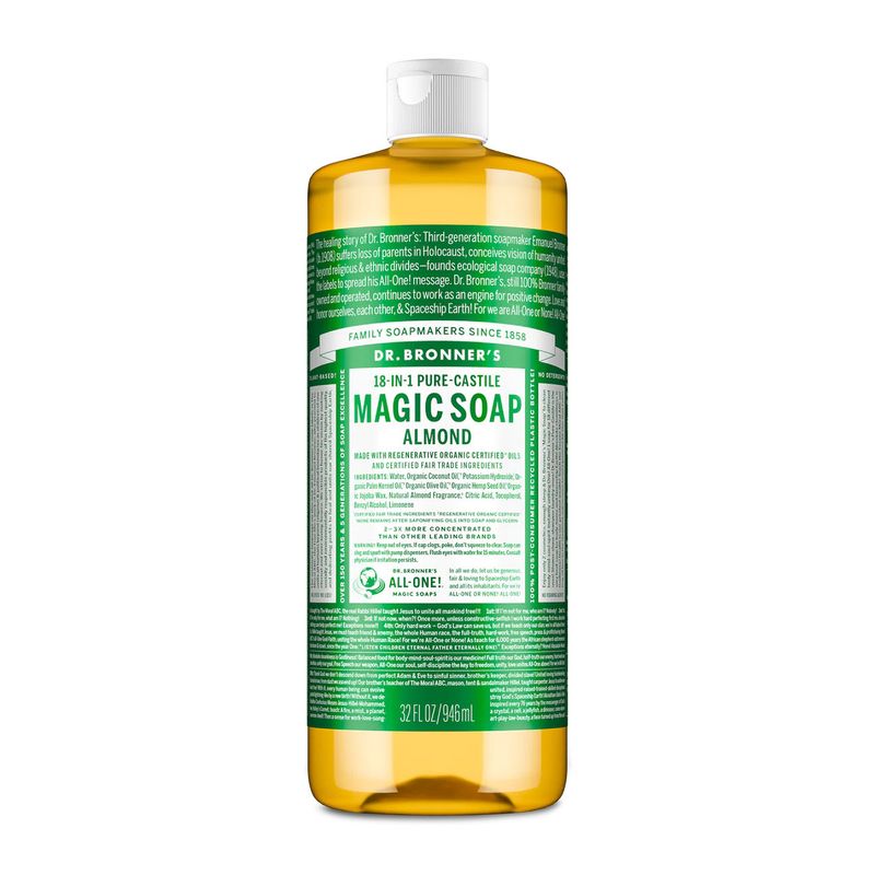 Dr.  Bronner&#39;s Organic Castile Liquid Soap - Almond - 32 oz
