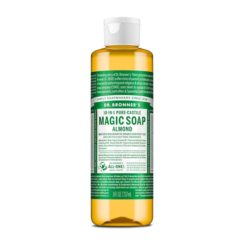 Dr.  Bronner&#39;s Organic Castile Liquid Soap - Almond - 8 oz
