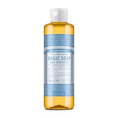 Dr.  Bronner&#39;s Organic Castile Liquid Soap - Baby Mild - 8 oz