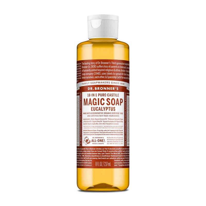 Dr.  Bronner&#39;s Organic Castile Liquid Soap - Eucalyptus - 8 oz