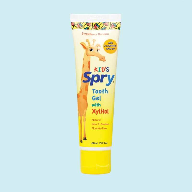 Spry Kid&#39;s Toothpaste - Strawberry Banana - 2oz