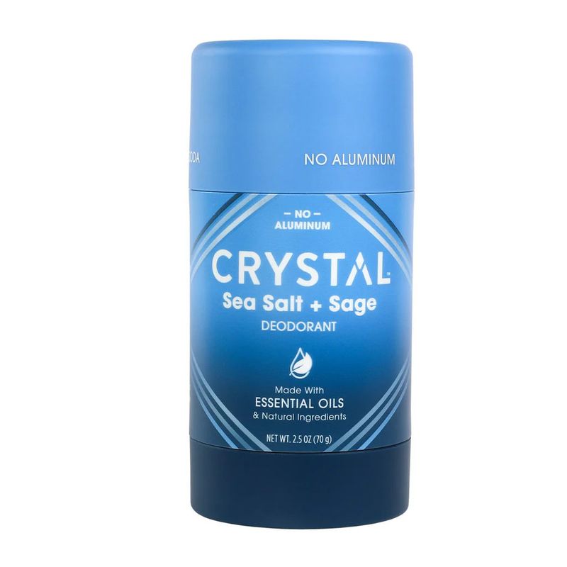 Crystal Magnesium Enriched Deodorant - Sea Salt &amp; Sage