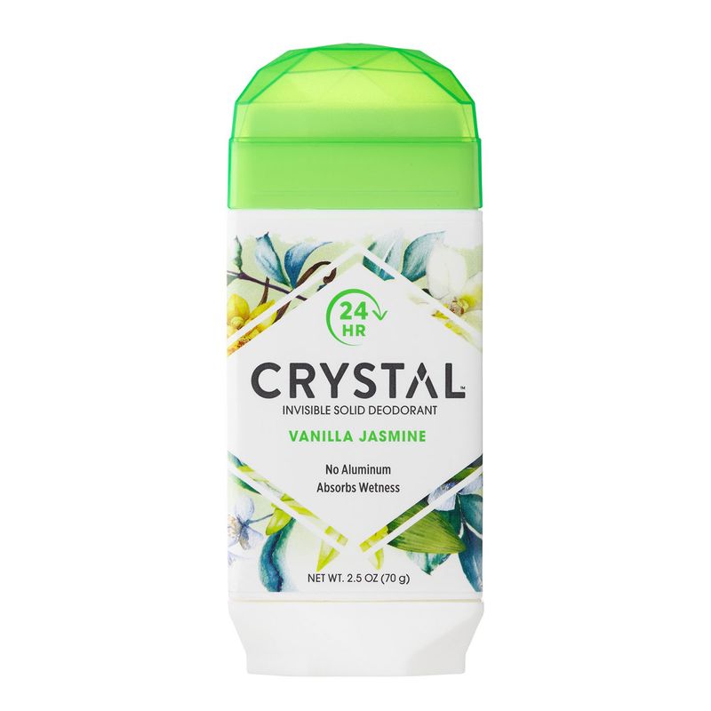 Crystal Mineral-Enriched Invisible Solid Deodorant - Vanilla Jasmine