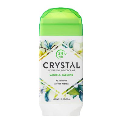 Crystal Mineral-Enriched Invisible Solid Deodorant - Vanilla Jasmine