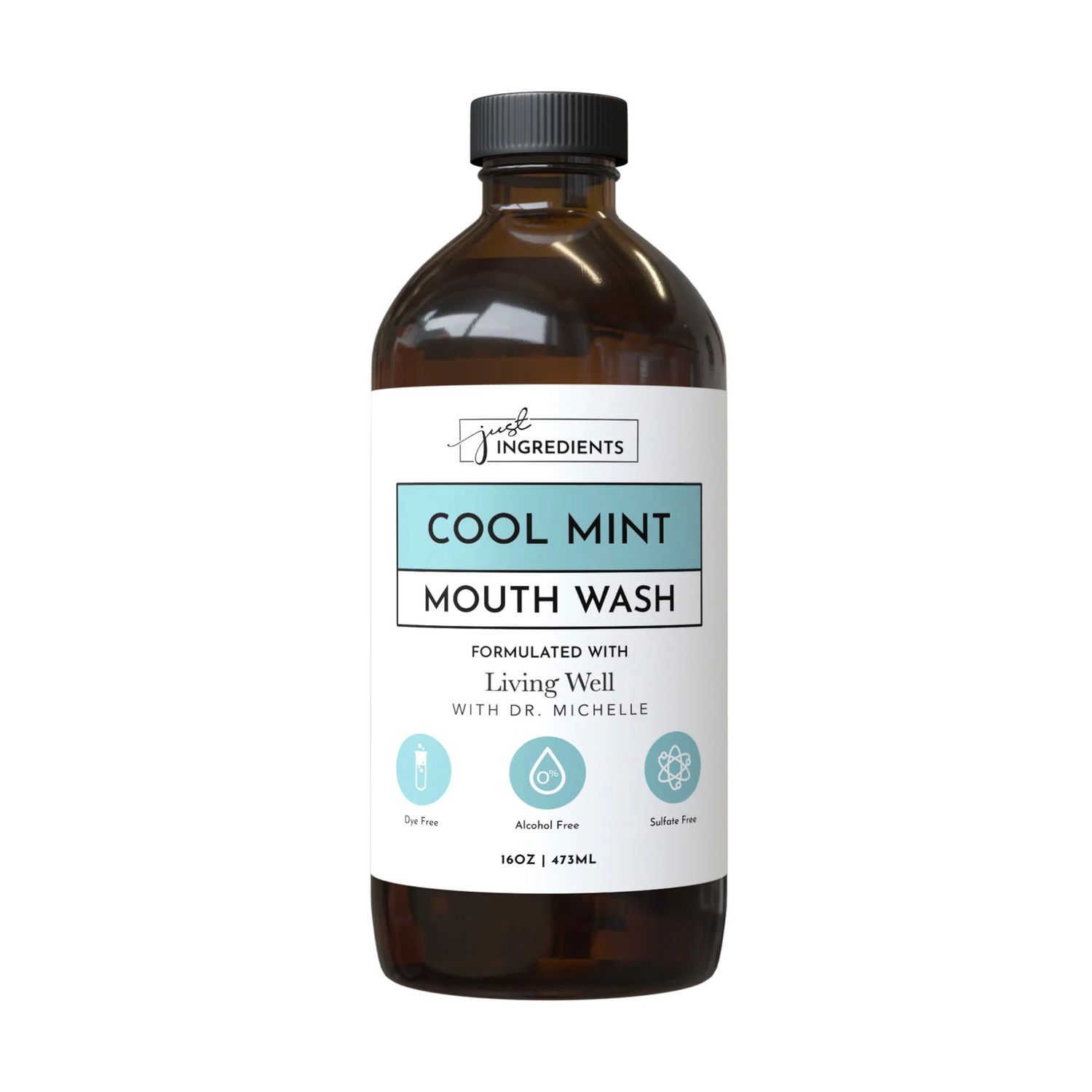 Just Ingredients – Remineralizing Mouth Wash – Cool Mint