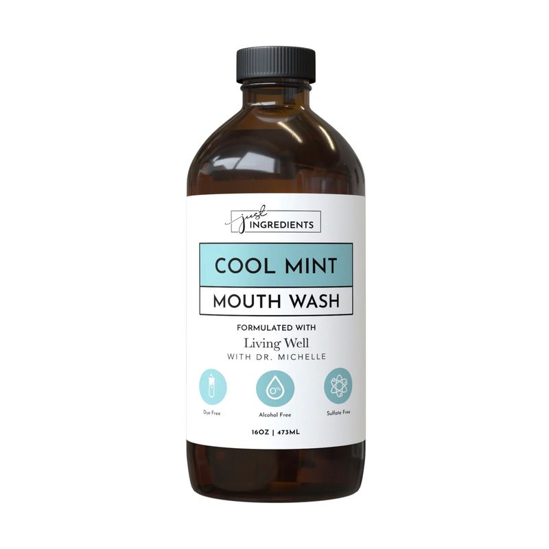 Just Ingredients – Remineralizing Mouth Wash – Cool Mint