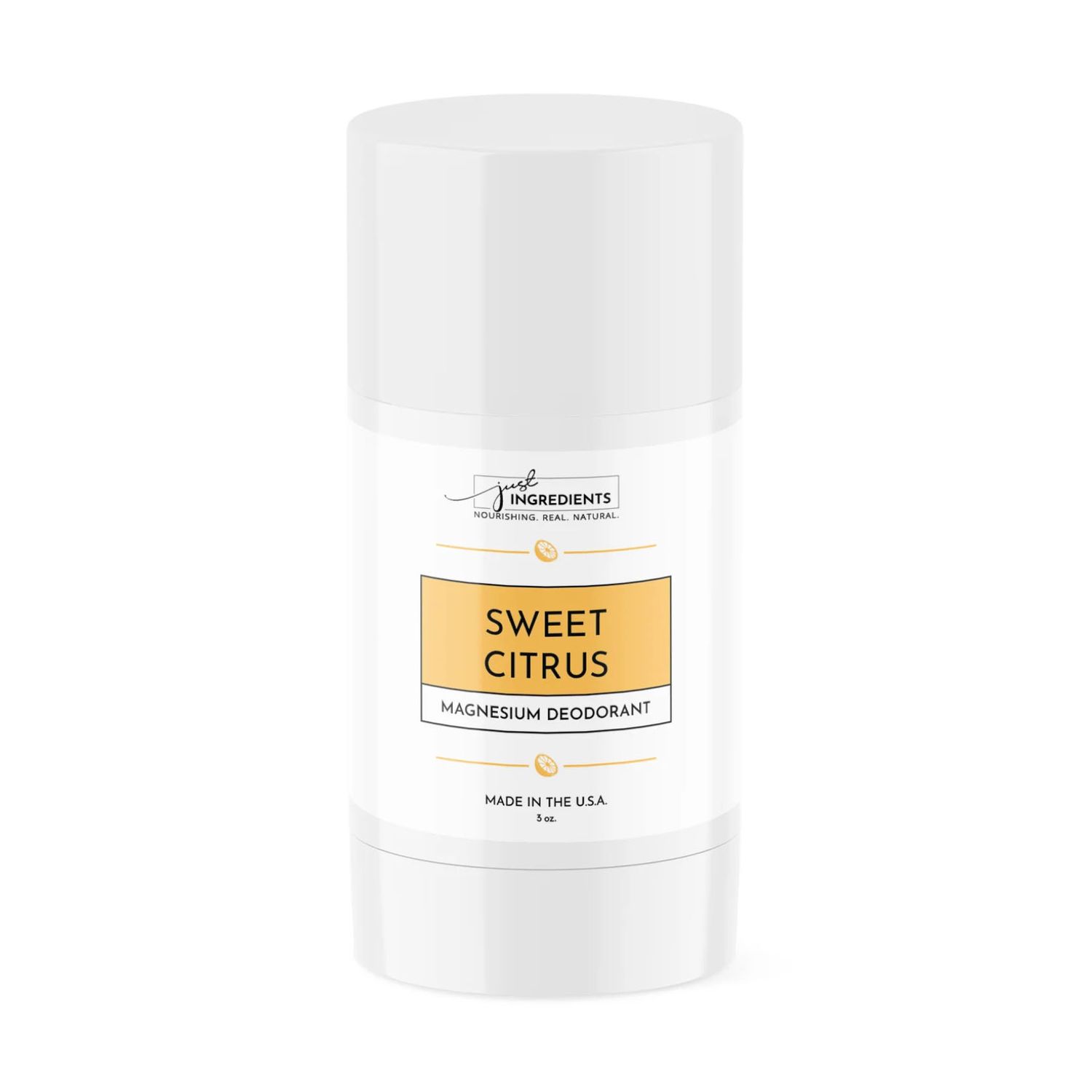 Just Ingredients – Sweet Citrus Deodorant