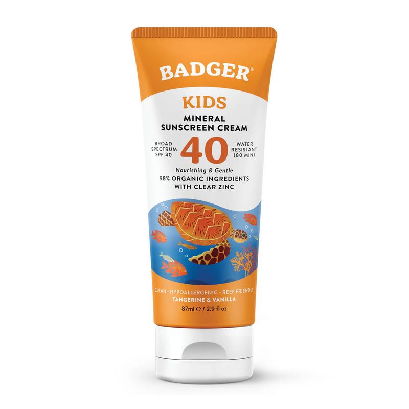 Badger - Kids Clear Zinc Sunscreen - SPF 40