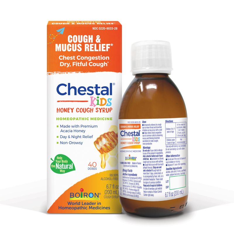 Chestal Kids Honey Cough &amp; Chest Congestion – 6.7 fl oz
