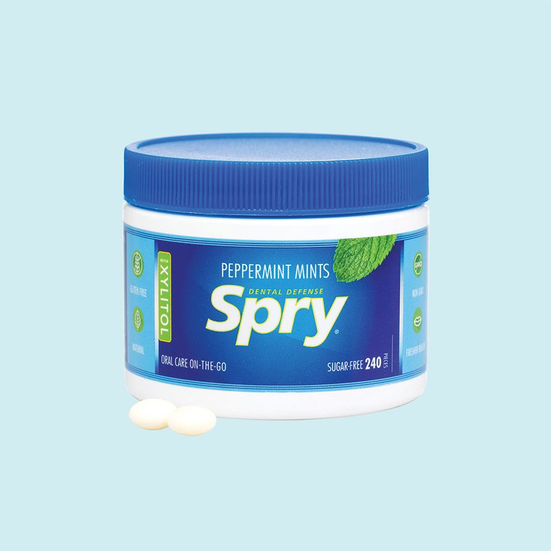 Spry Mints 240 count - Natural Peppermint