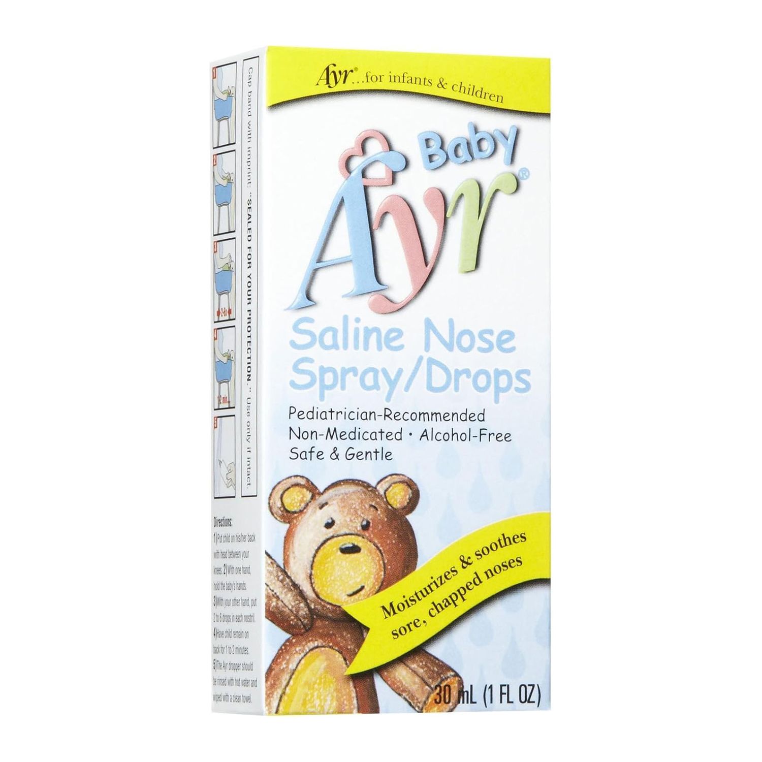 AYR Baby Saline Nose Spray/Drops - 30 ml.