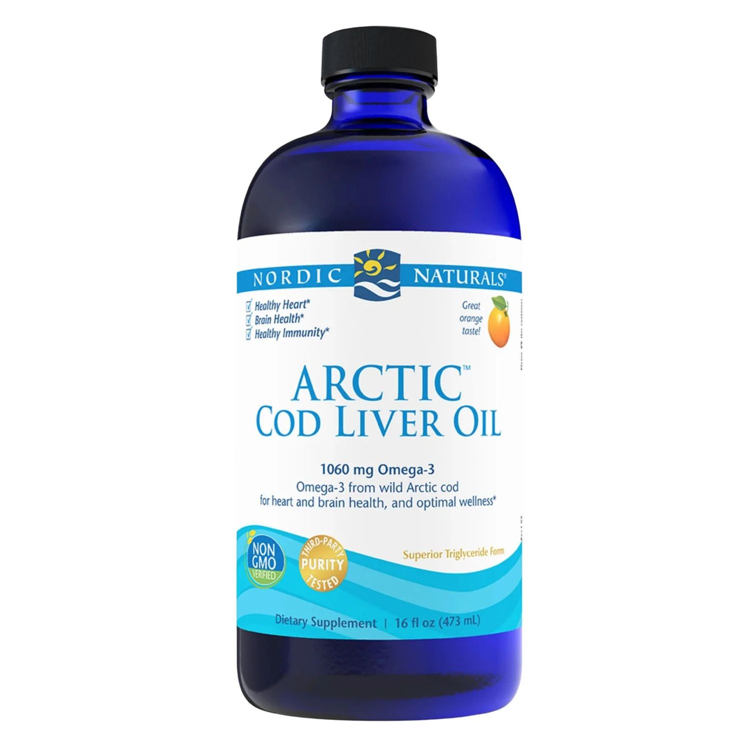 Nordic Naturals – Arctic Cod Liver Oil – 16 oz Nordic Naturals – Arctic Cod Liver Oil – 16 oz