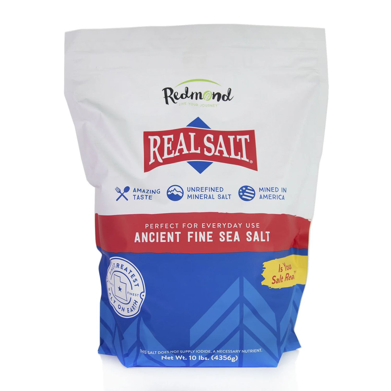 Real Salt – Fine – 10 Lb Bag