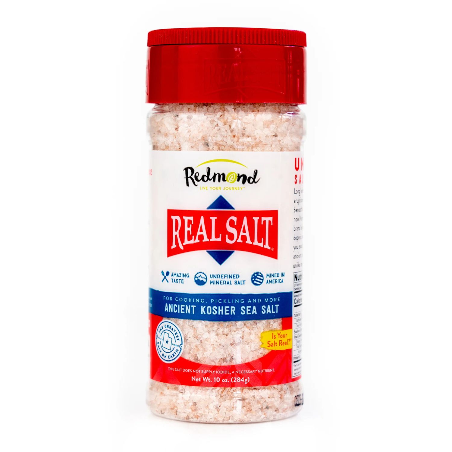 Real Salt – Kosher – 10 oz Shaker