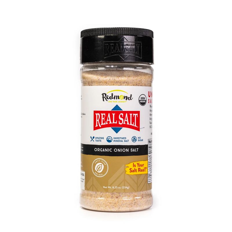 Real Salt Organic Onion Salt – 8.25 oz