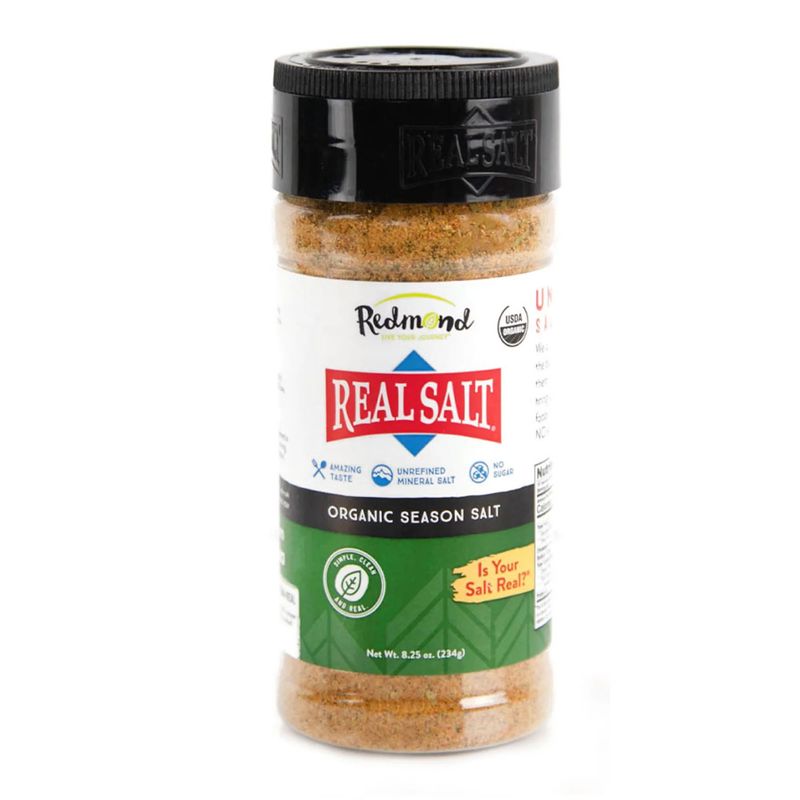 Real Salt Organic Season Salt – 8.25 oz