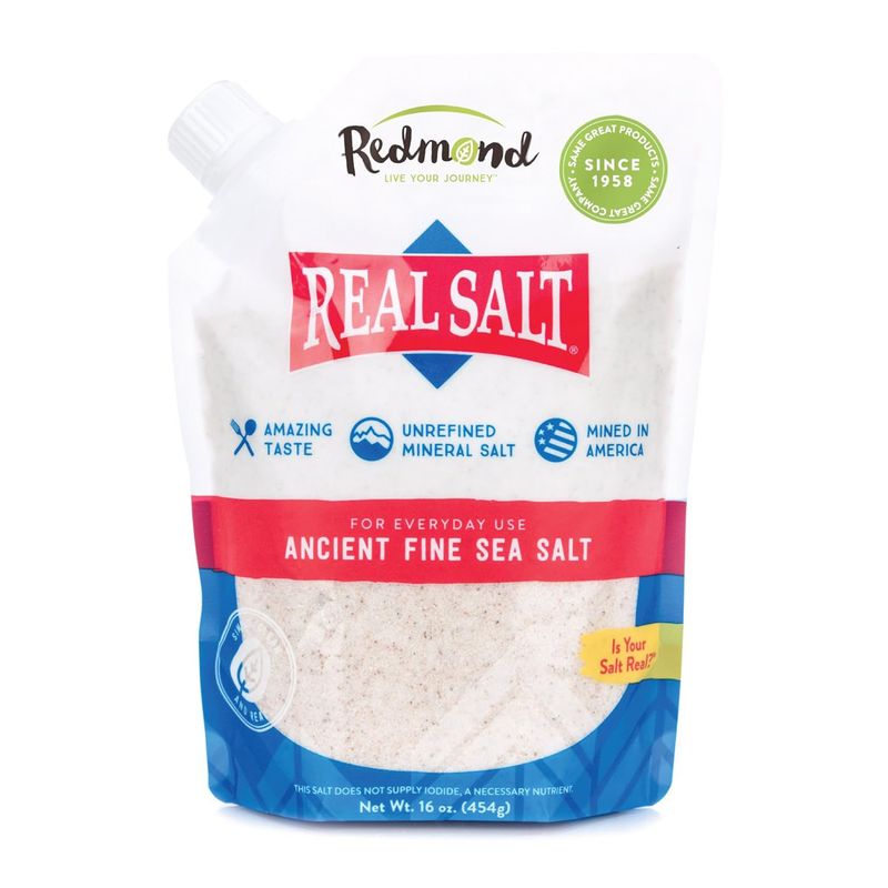 Real Salt – Fine – 16 oz Pouch