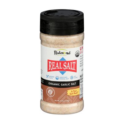 Real Salt Organic Garlic Salt – 4.75 oz