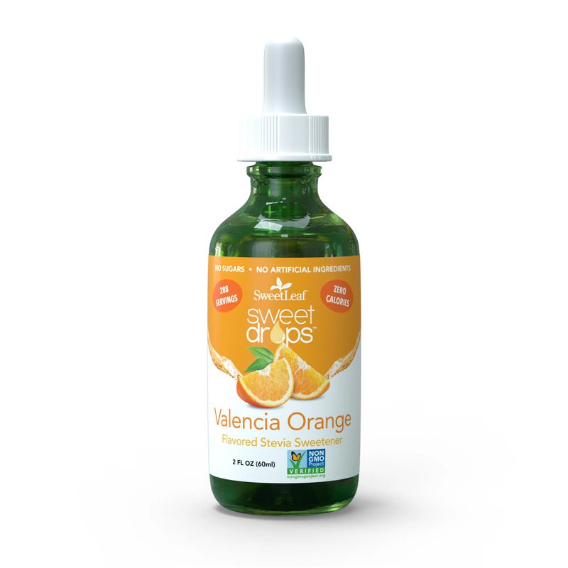 Sweet Leaf Liquid Stevia – Orange Valencia – 2 fl oz