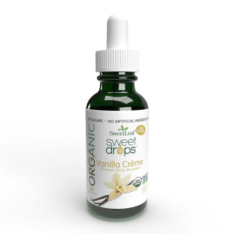 Sweet Leaf Liquid Stevia – Organic Vanilla Cream – 2 fl oz