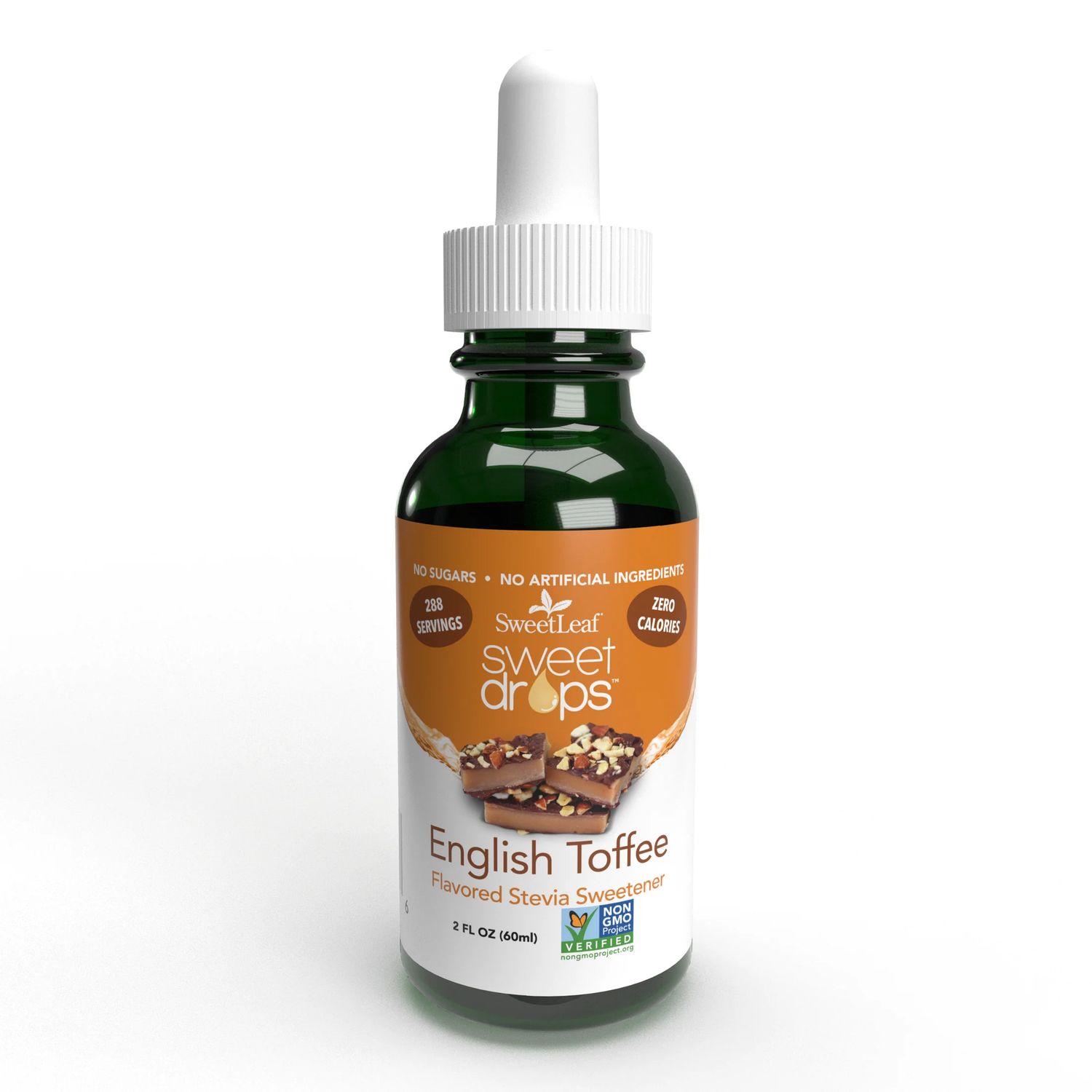 Sweet Leaf Liquid Stevia – Organic English Toffee – 2 fl oz