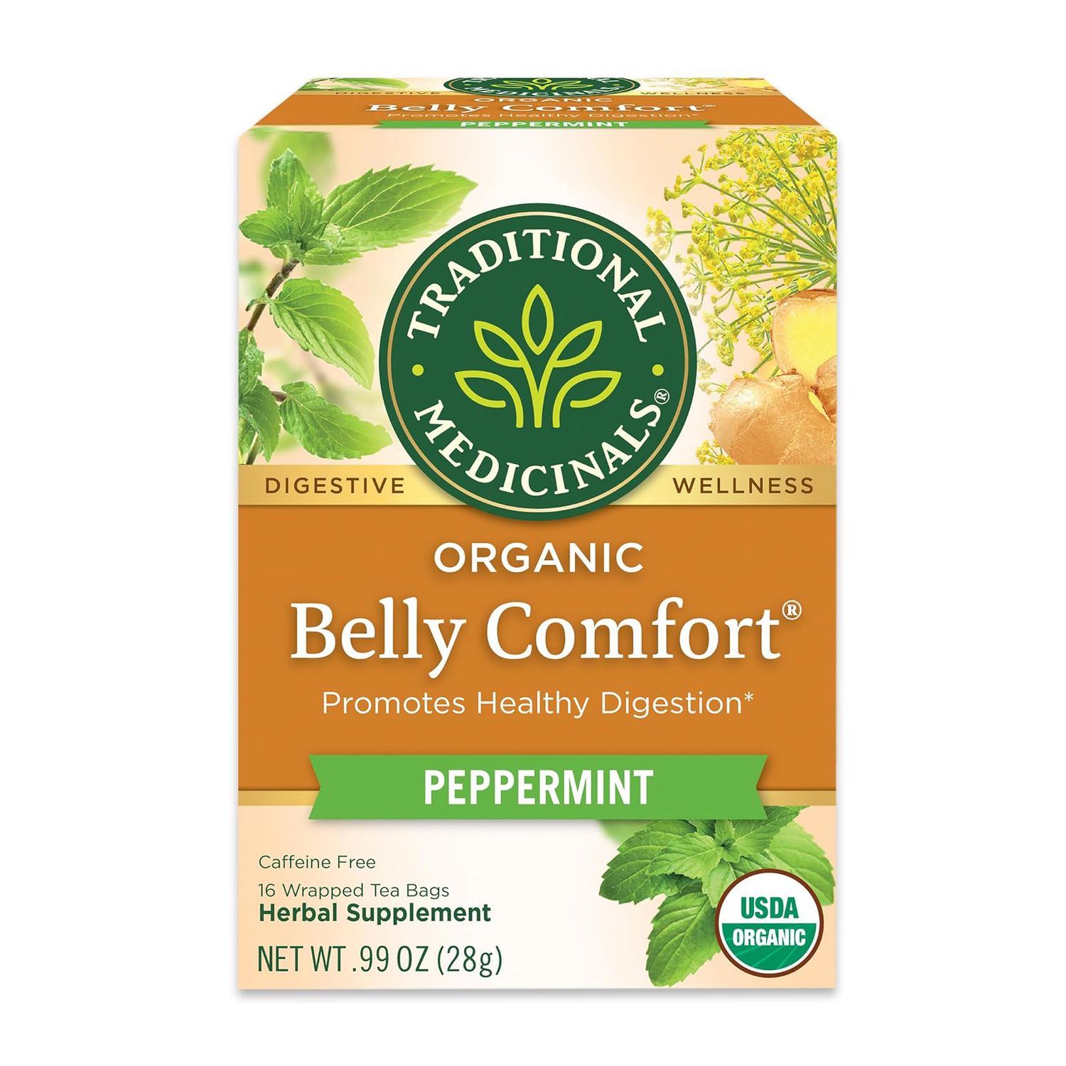 Traditional Medicinals Tea – Belly Comfort Peppermint