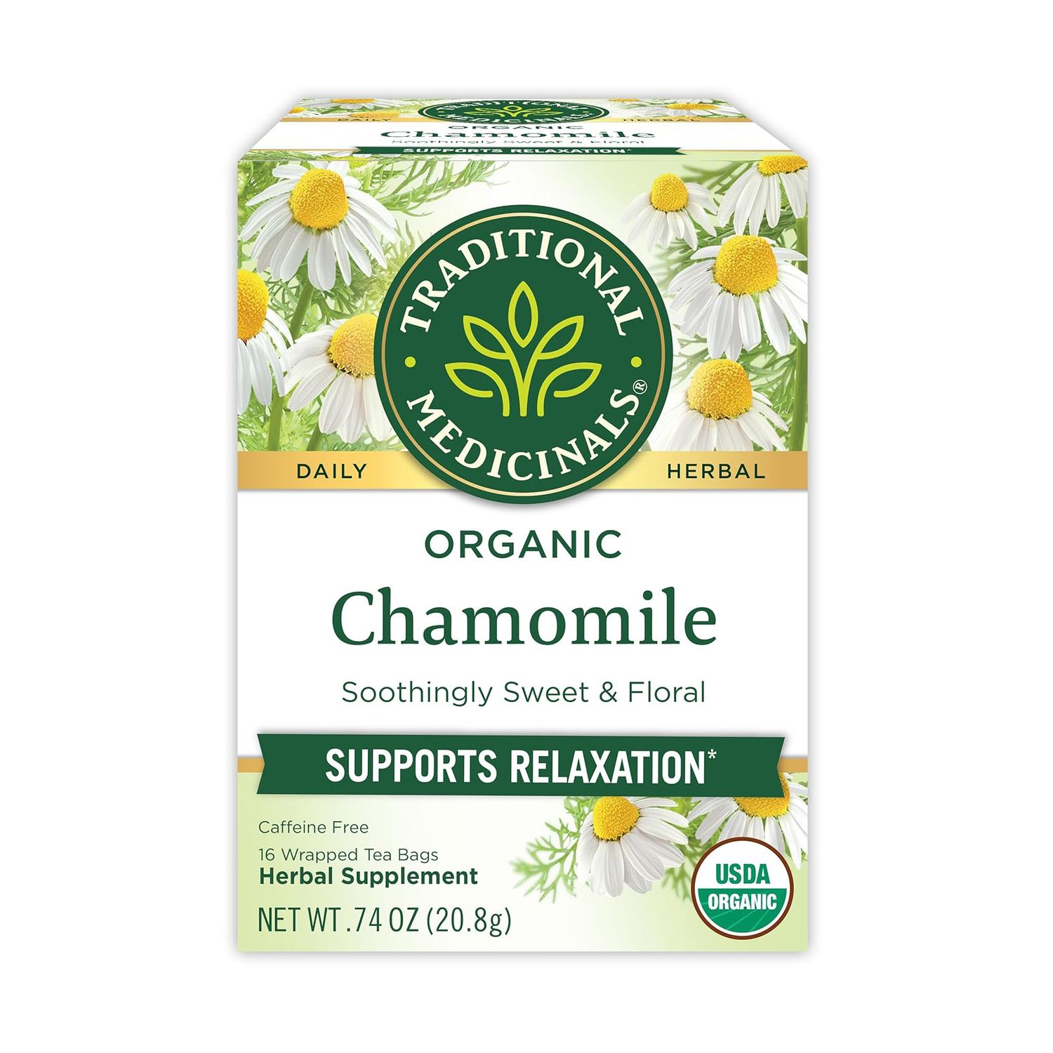 Traditional Medicinals Tea – Chamomile