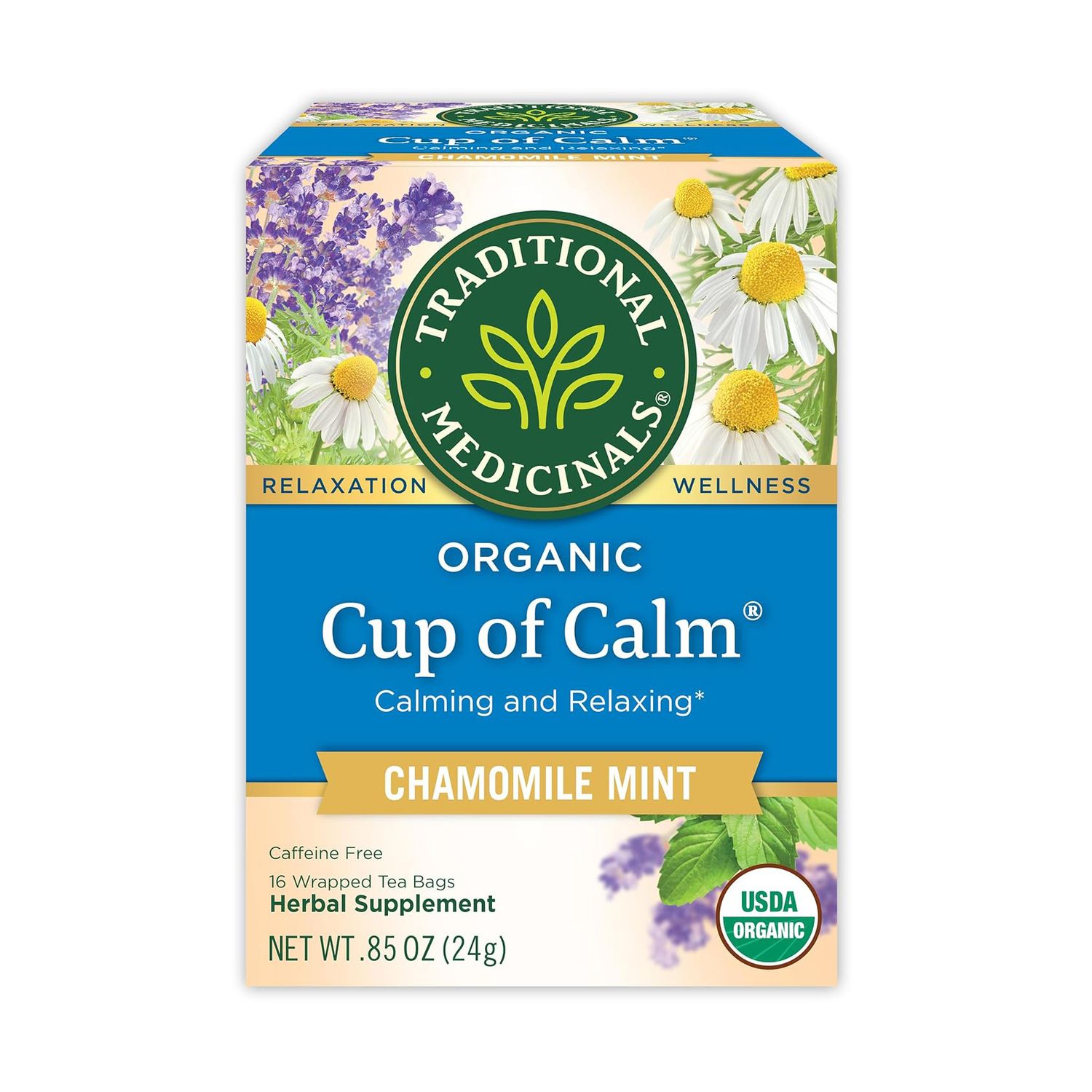 Traditional Medicinals Tea – Cup of Calm
