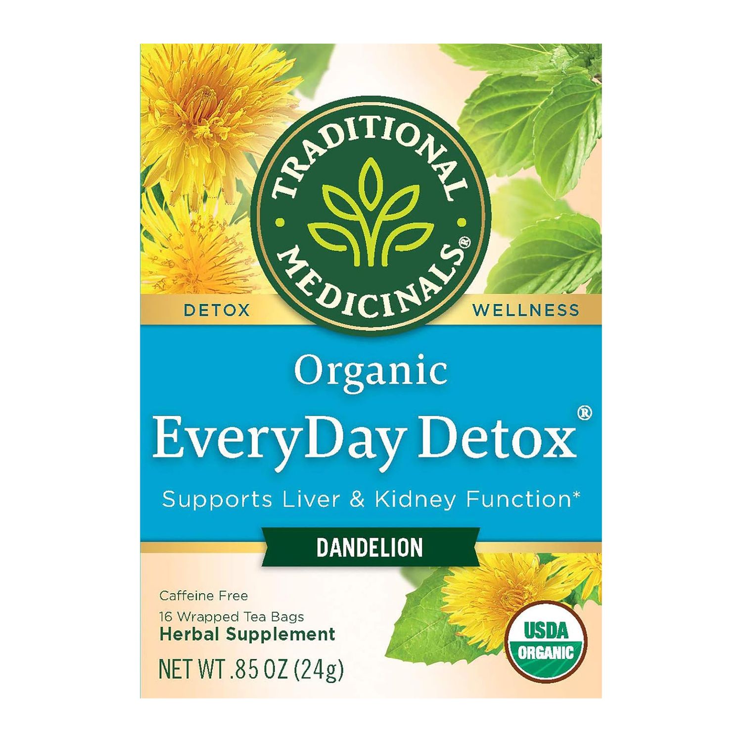 Traditional Medicinals Tea – EveryDay Detox – Dandelion