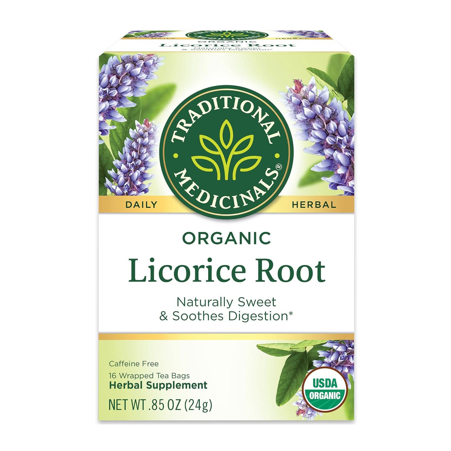 Traditional Medicinals Tea – Licorice Root