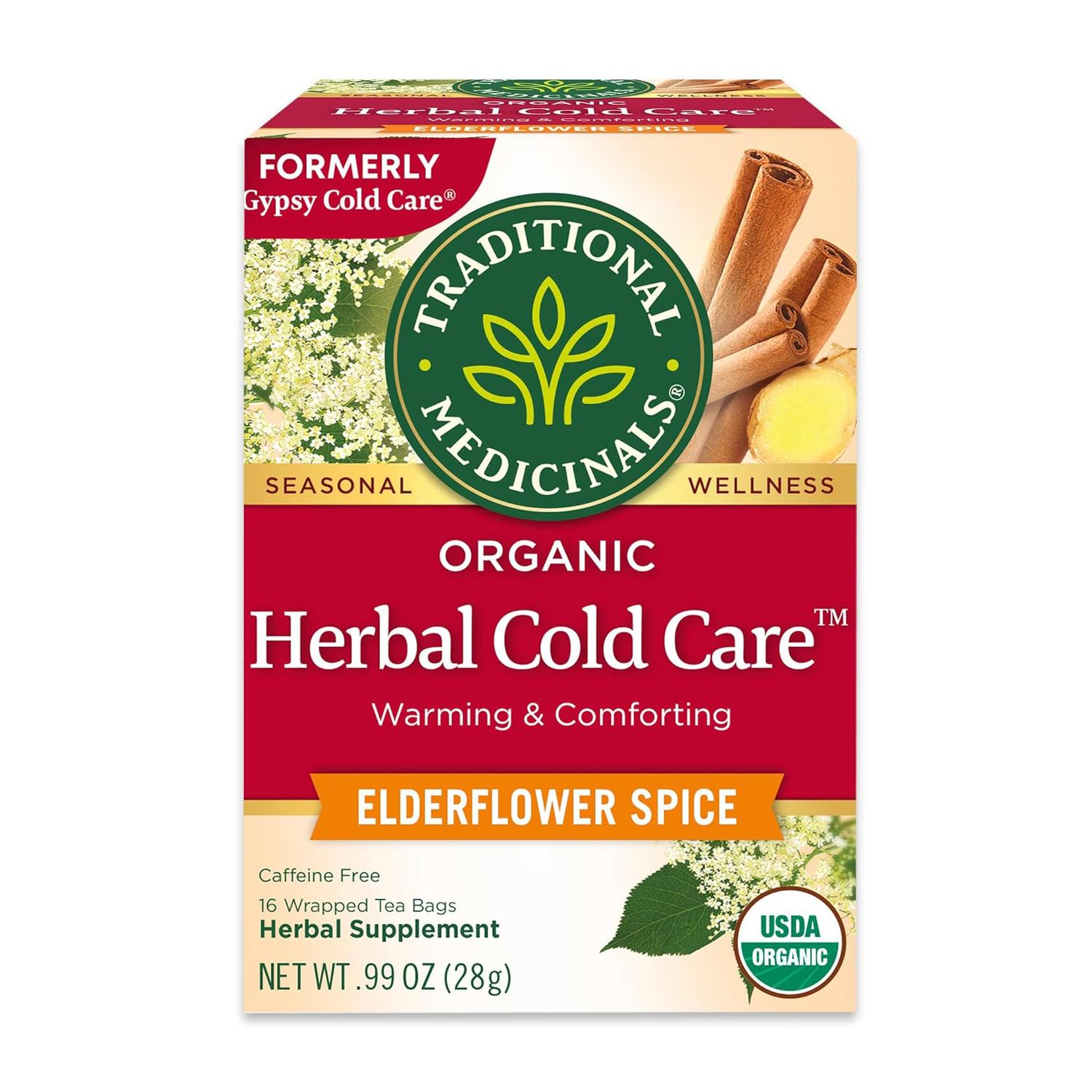 Traditional Medicinals Tea – Herbal Cold Care