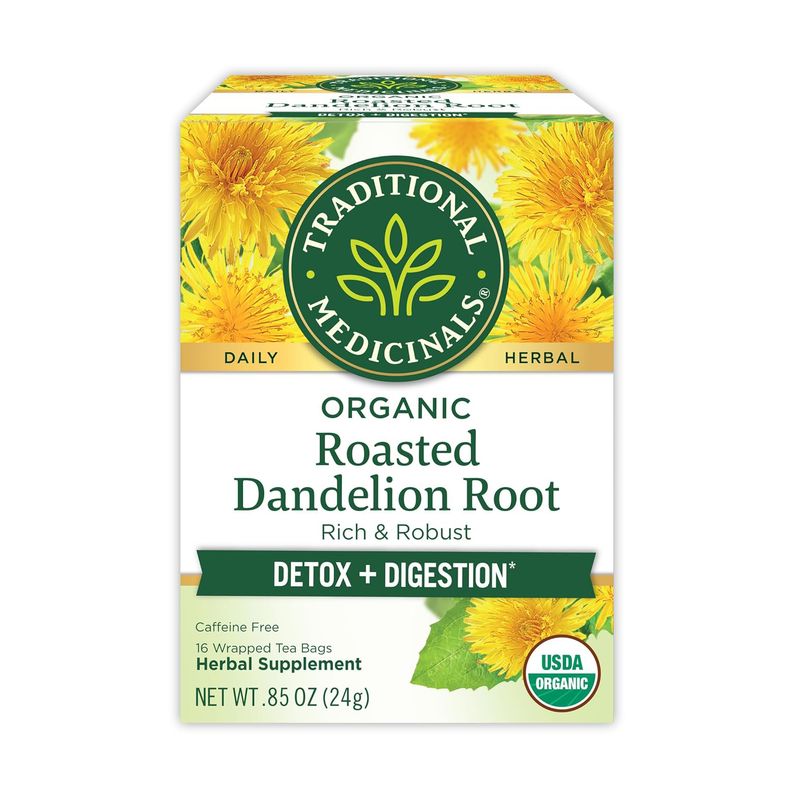 Traditional Medicinals Tea - Roasted Dandelion Root