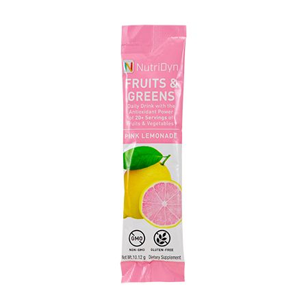 NutriDyn Fruits &amp; Greens TO GO – Pink Lemonade