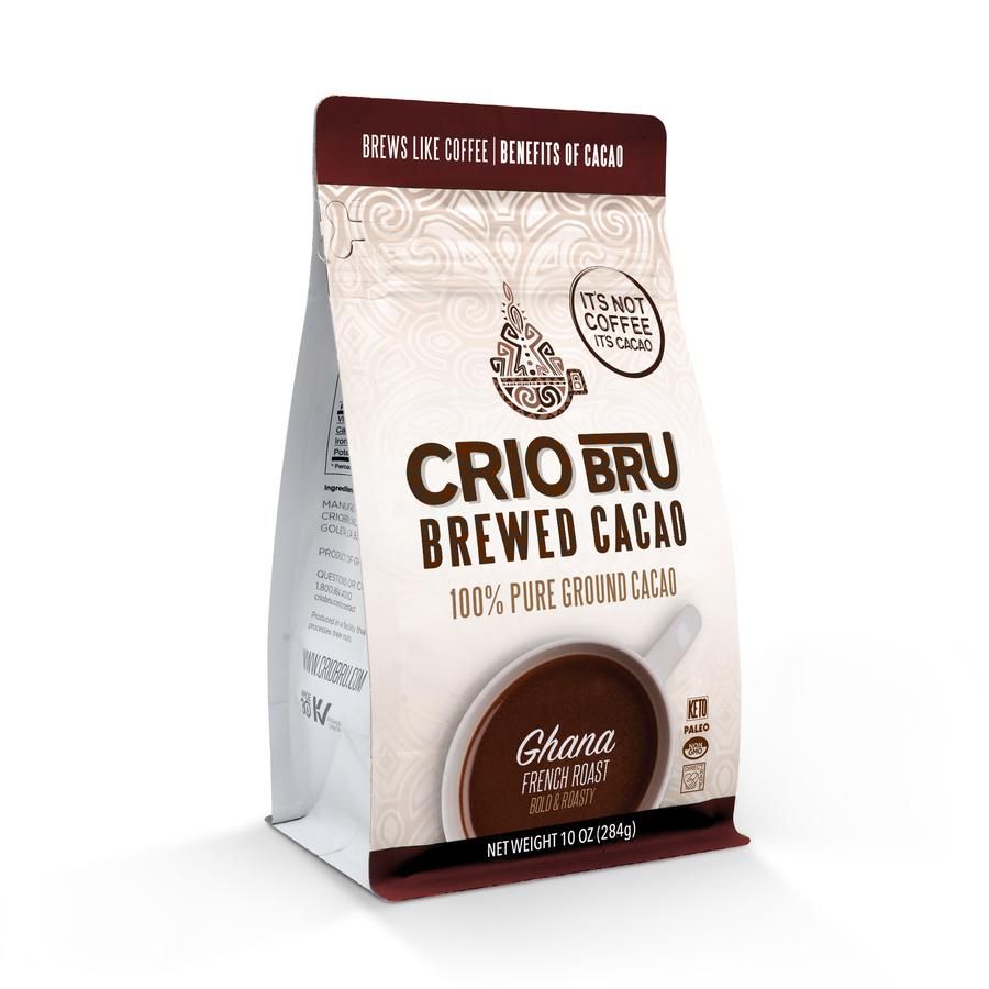 Crio Bru – Ghana French Roast, Option: 10 oz