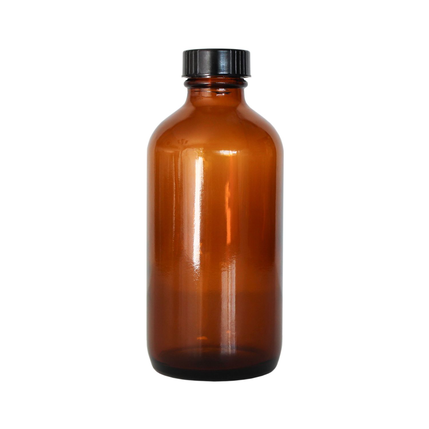 Brown Bottle with Cap – 8 fl. oz.