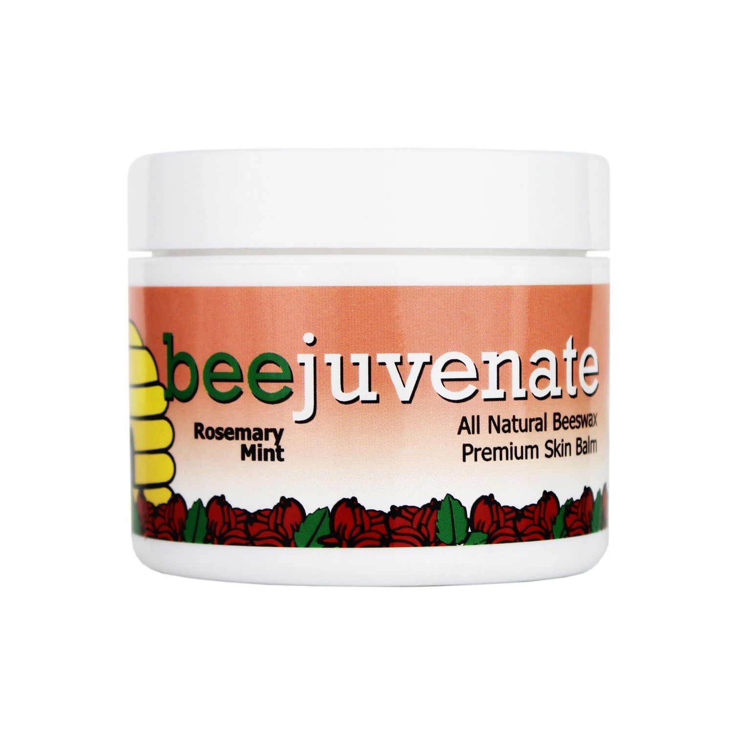 BeeJuvenate Skin Balm – Rosemary Mint – 2oz