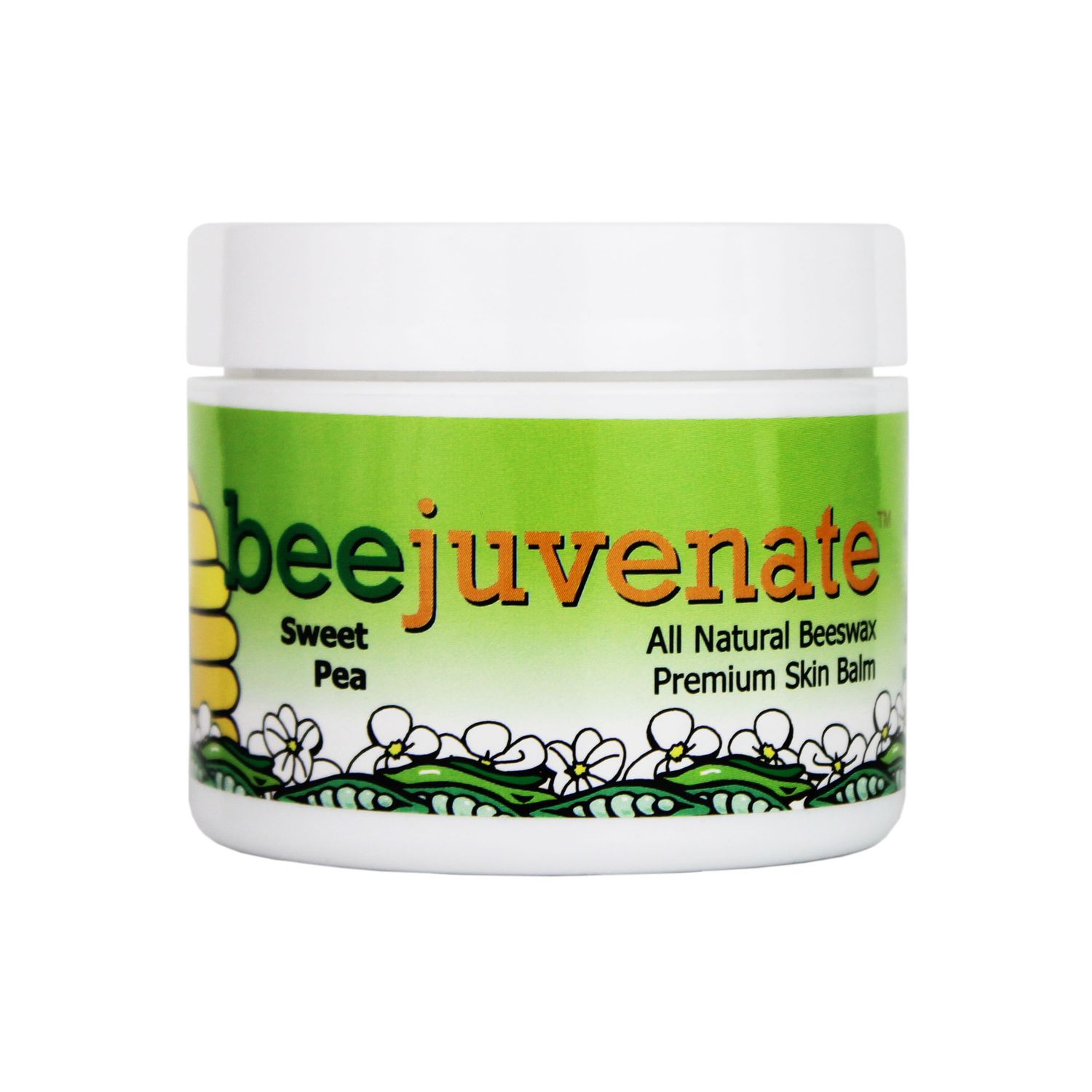BeeJuvenate Skin Balm – Sweet Pea – 2oz