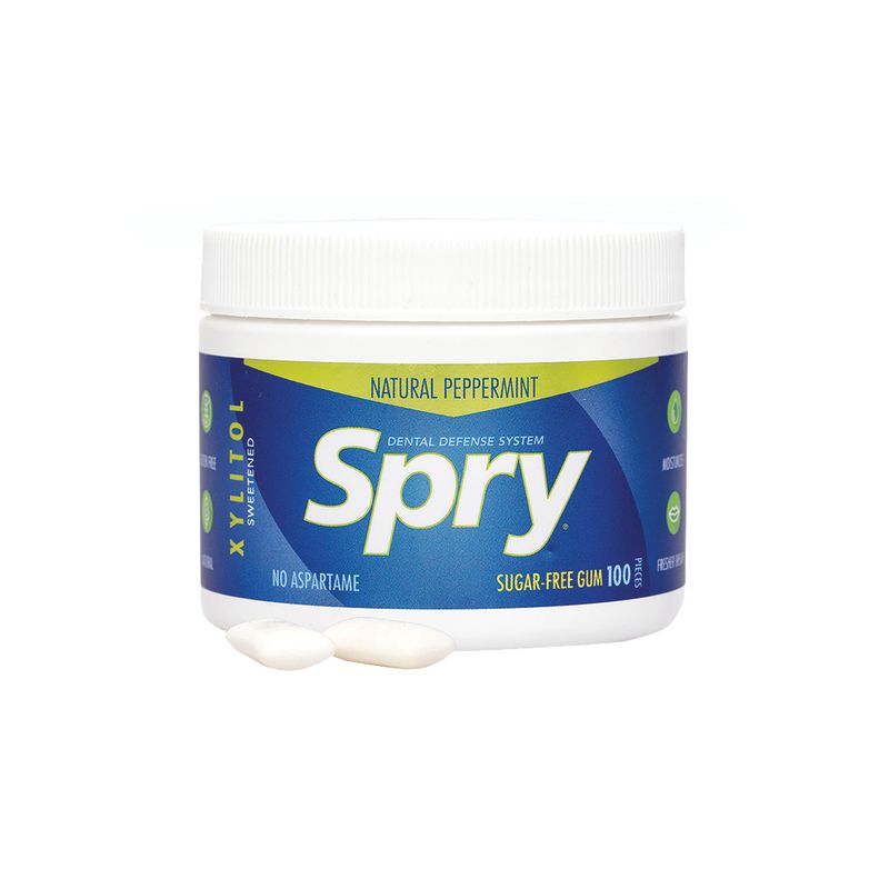 Spry Gum 100 Count - Peppermint